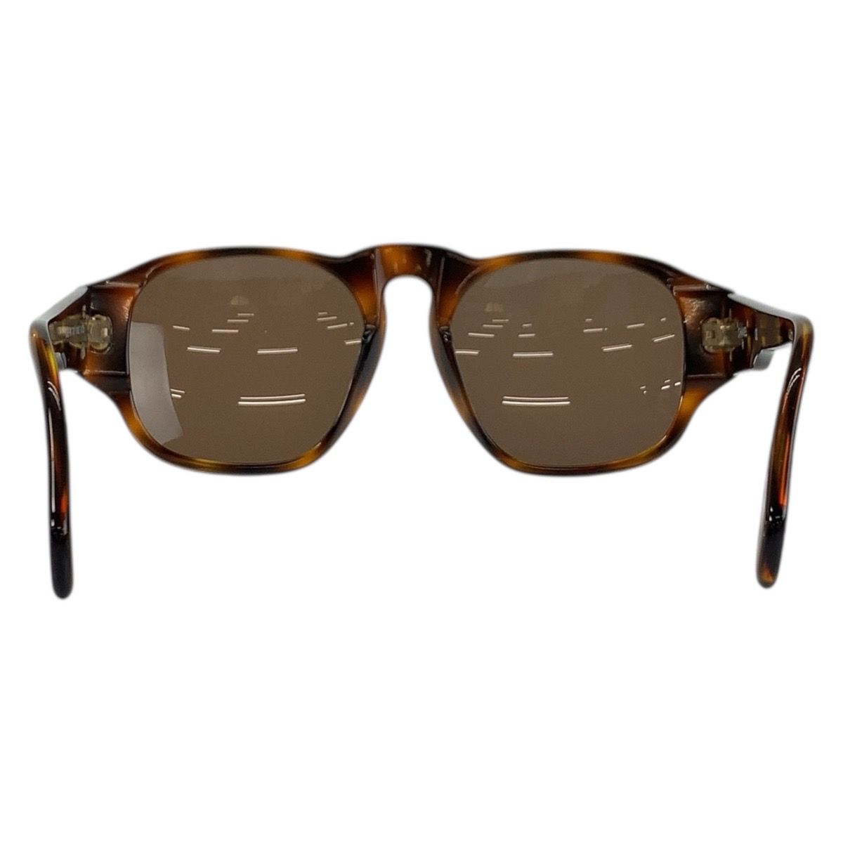 美品 CHANEL シャネル ココマーク マーブル ブラウン ゴールド金具