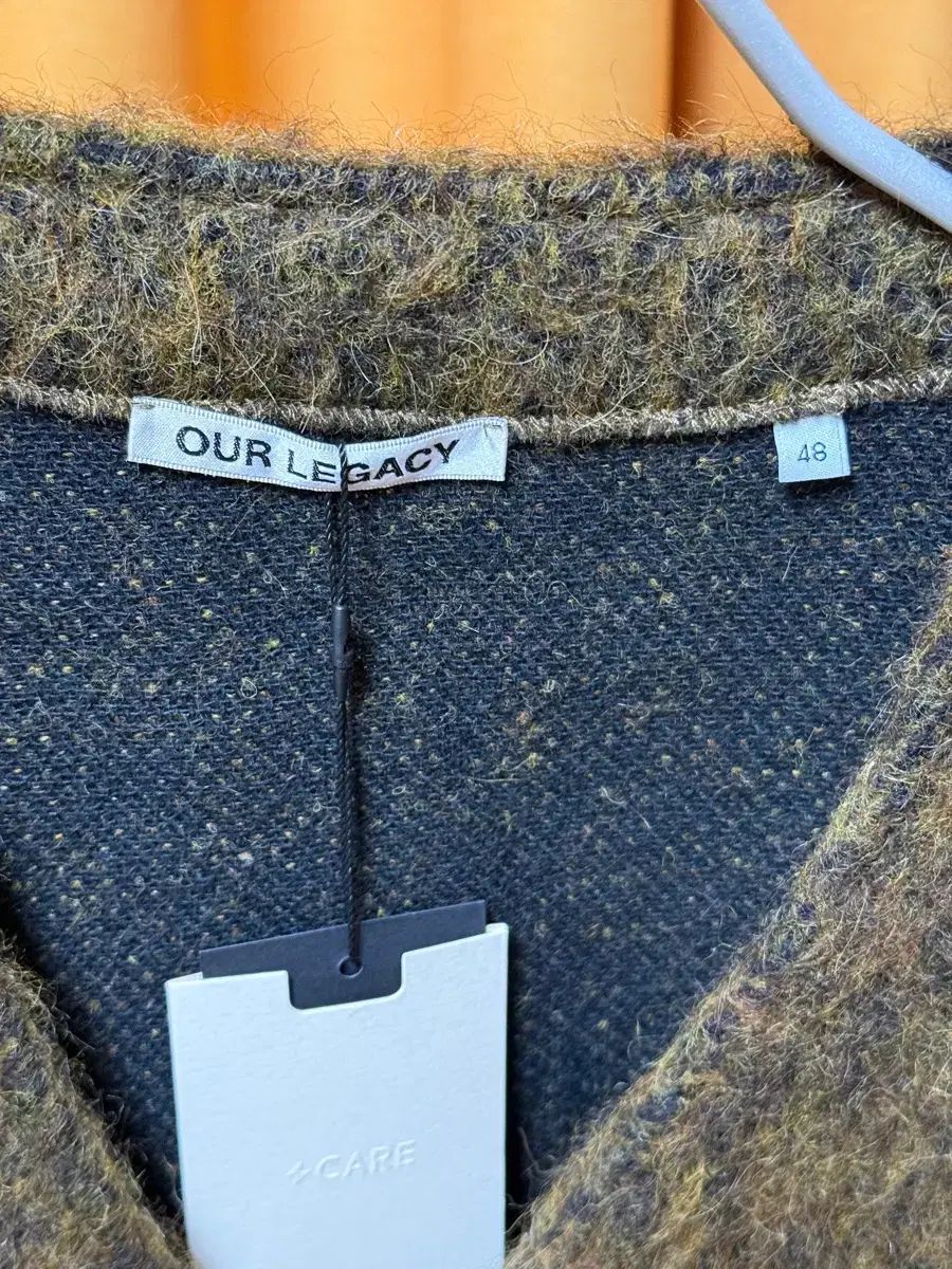 48 OUR LEGACY アワーレガシー モヘア カーディガン オリーブ メランジ