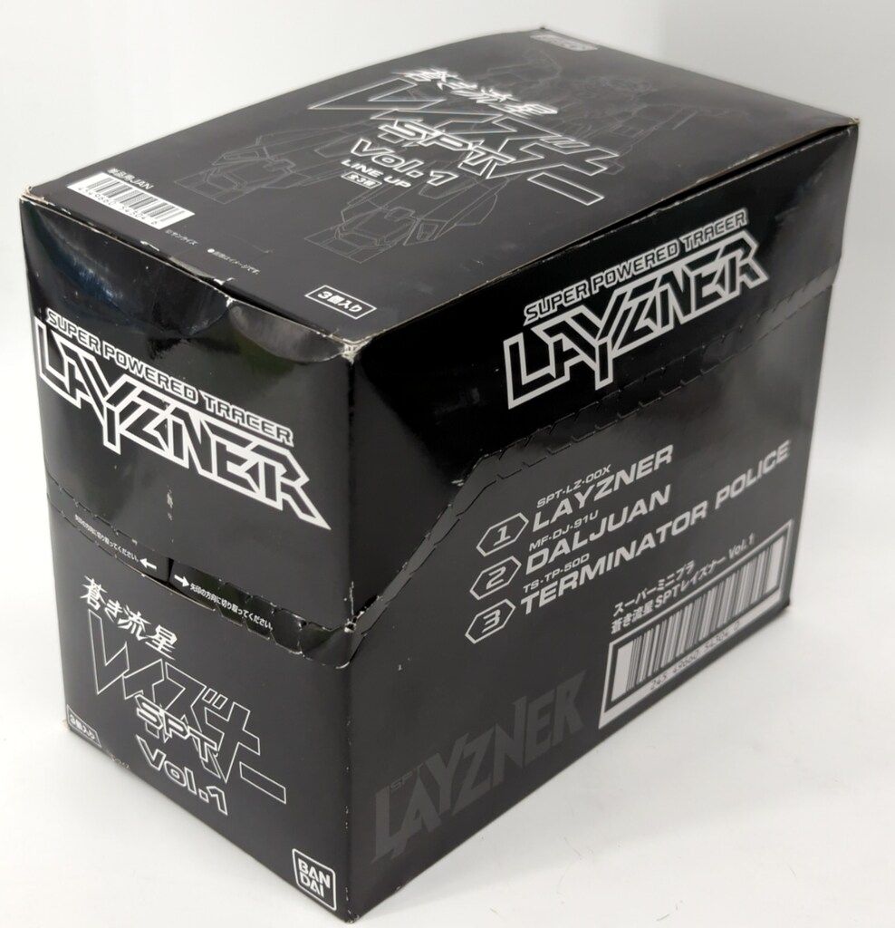 バンダイ スーパーミニプラ 蒼き流星SPTレイズナー Vol.1 1BOX - メルカリ