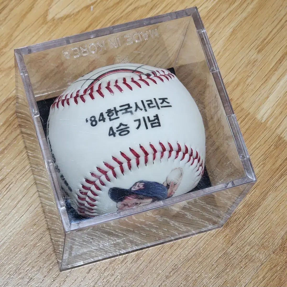 チェ・ドンウォン インサイン 84 韓国シリーズ 4勝 記念 野球ボール