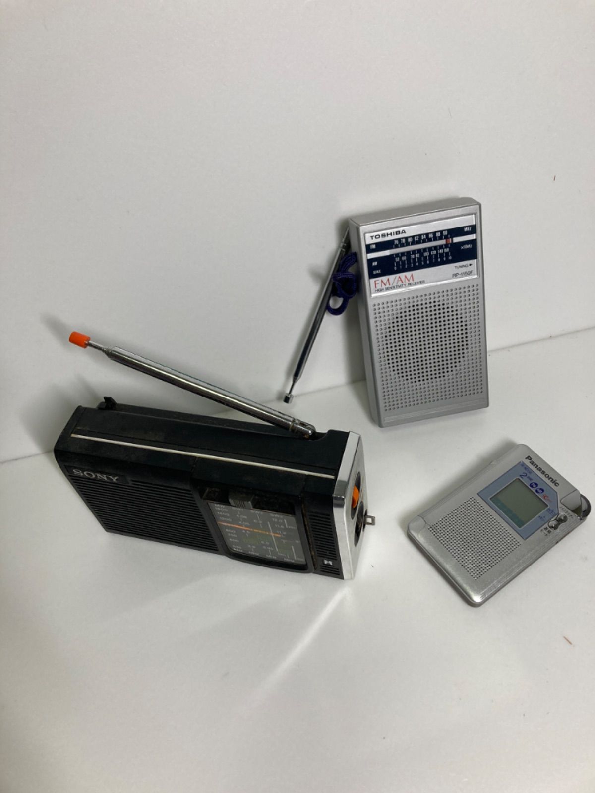 Toshiba Panasonic Sony ラジオ 5台セット