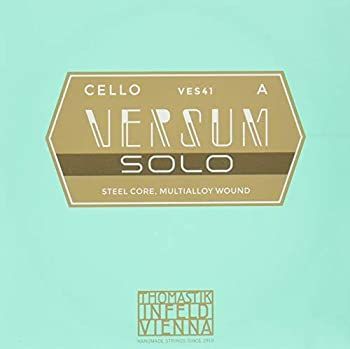 【中古】「未使用品」VERSUM バーサム ソロ チェロ弦 A線 スチールコア 4/4 マルチアロイ巻 VES41
