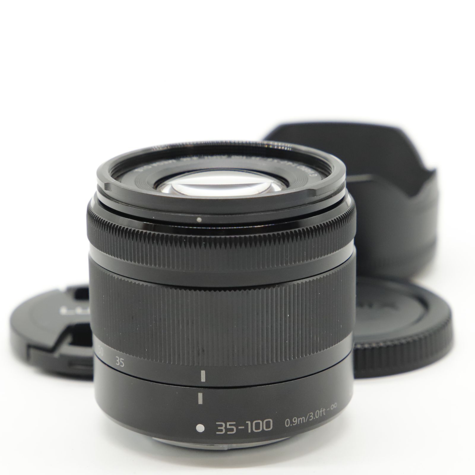 □良品□ パナソニック(Panasonic) 望遠ズームレンズ マイクロフォー