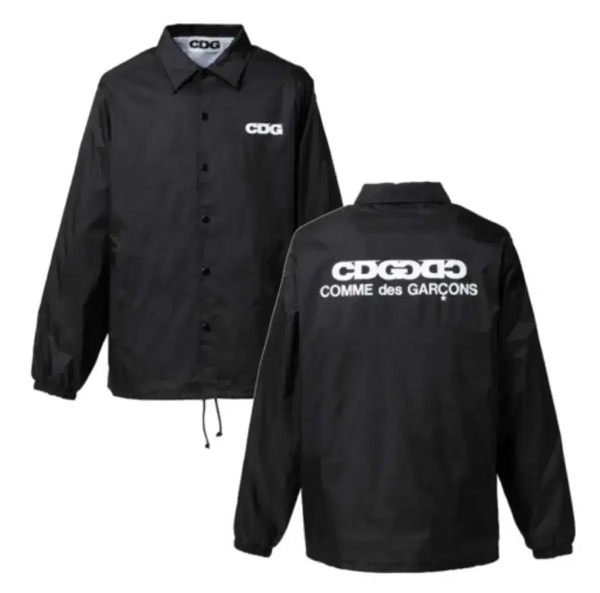 コム・デ・ギャルソン CDG コーチジャケット 5 Black Mサイズ - メルカリ