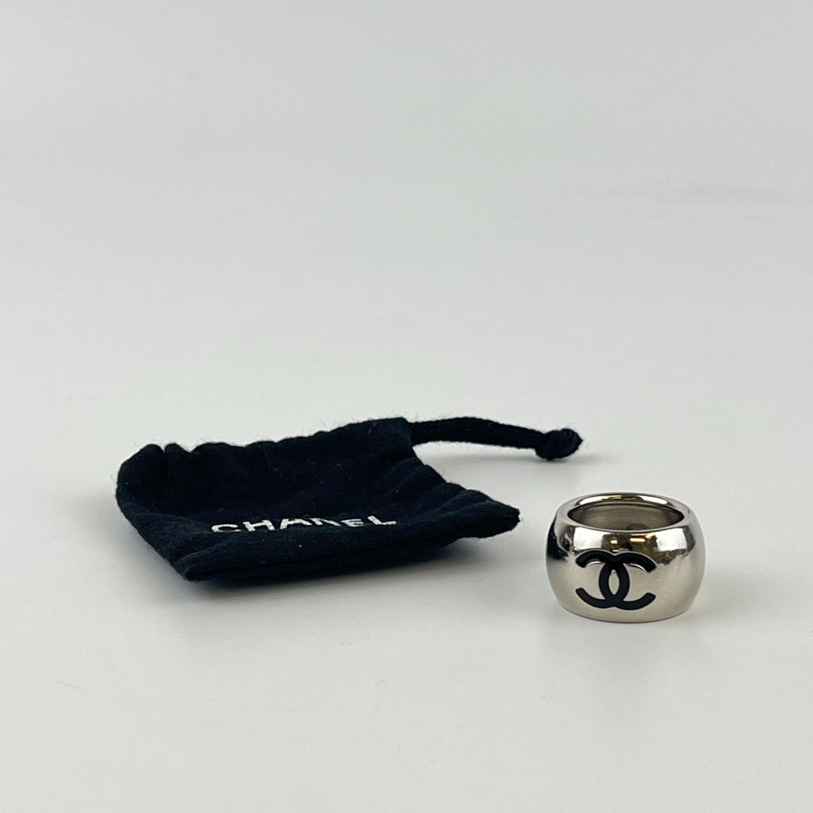 ヴィンテージ シャネル シルバー リング ココマーク ヴィンテージ シャネル CHANEL ココマーク リング スイング 01P