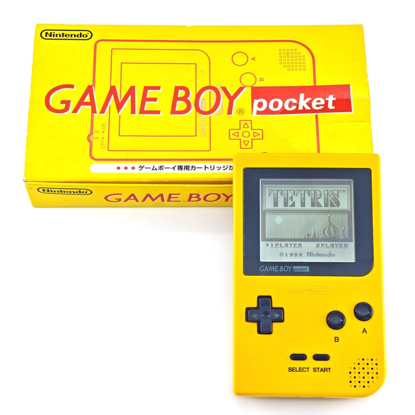 ニンテンドー Nintendo ゲームボーイポケット イエロー MGB-001 【公式