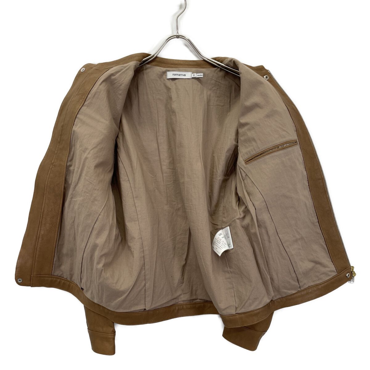 nonnative ノンネイティブ ﾍﾞｰｼﾞｭ ﾉｰｶﾗｰ ﾚｻﾞｰﾌﾞﾙｿﾞﾝ 1 - メルカリ