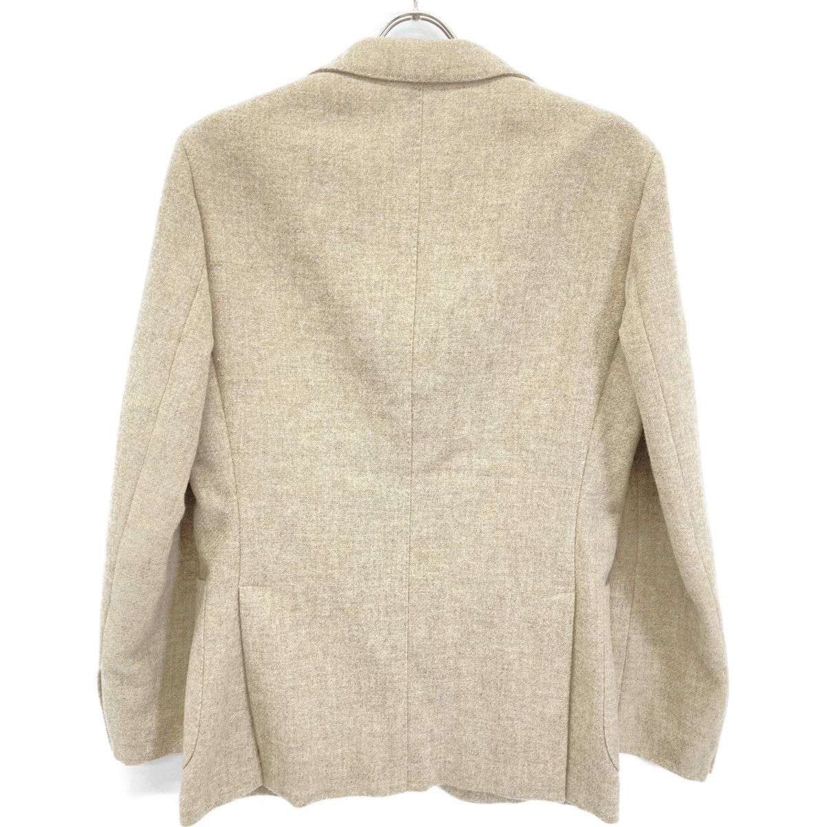 BOGLIOLI ボリオリ T2092E ﾍﾞｰｼﾞｭ ｳｰﾙ100 2B DOVER ﾃｰﾗｰﾄﾞｼﾞｬｹｯﾄ 46