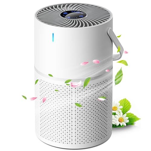 空気清浄機 小型 360°循環浄化 静音 花粉対策 13畳 USB 節電対策 強力脱臭 3段風速 LEDスクリーン 睡眠モード チャイルドロック タイマー付き 卓上 集じん PM 2 5 ホコリ ペット 除菌 マイナスイオン 54 b 9 c 173