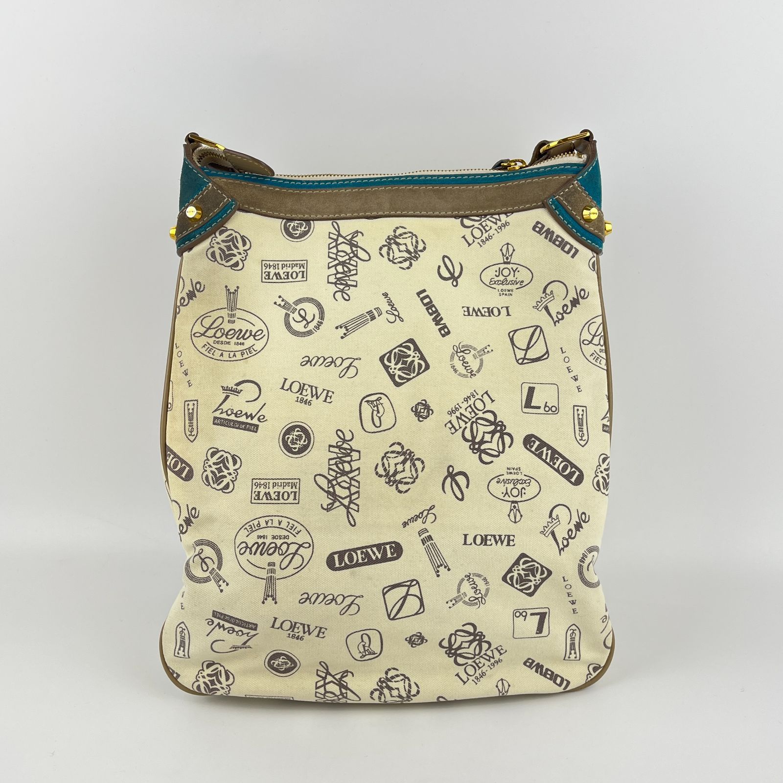 中古】LOEWE ロエベ アナグラム ショルダーバッグ マルチカラー