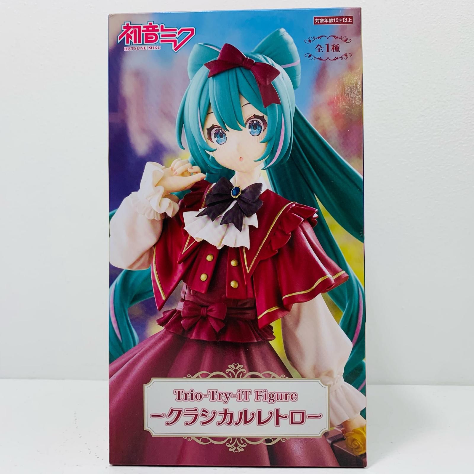 中古 初音ミク・クラシカルレトロ-Trio-Try-iTFigure「初音ミク