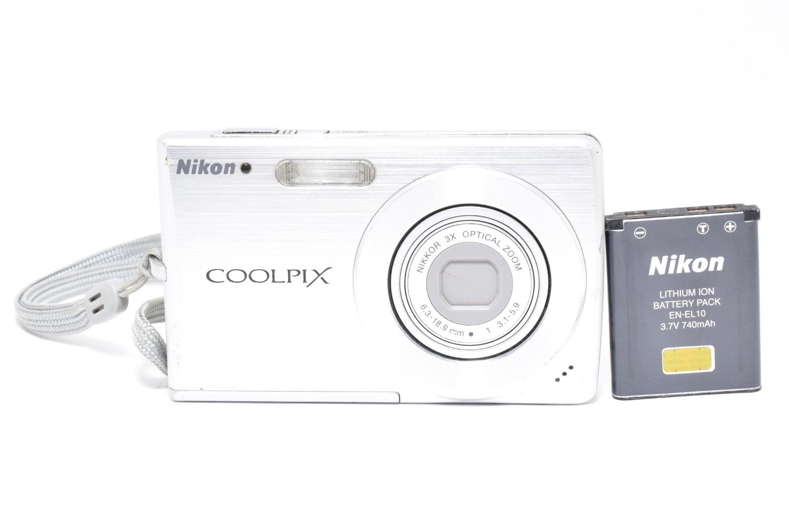 ニコン Nikon COOLPIX S200 コンパクトデジタルカメラ - メルカリ