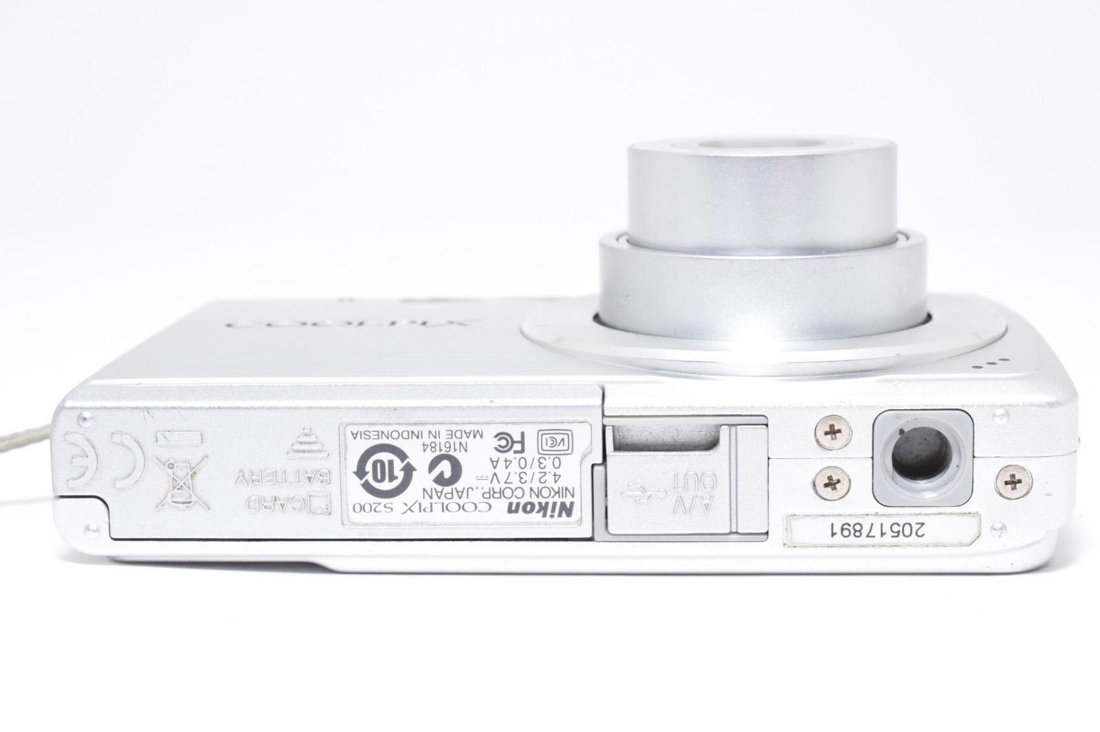 美品【動作確認済】Nikon ニコン COOLPIX S200 レトロコンデジ Amazon