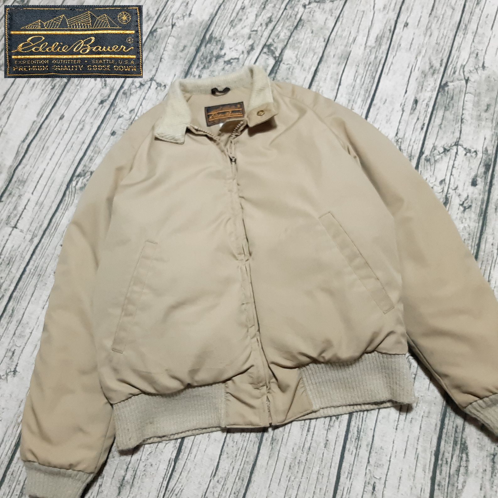 黒タグ前期 70s～80s Eddie Bauer オールパーパス スタンドカラー