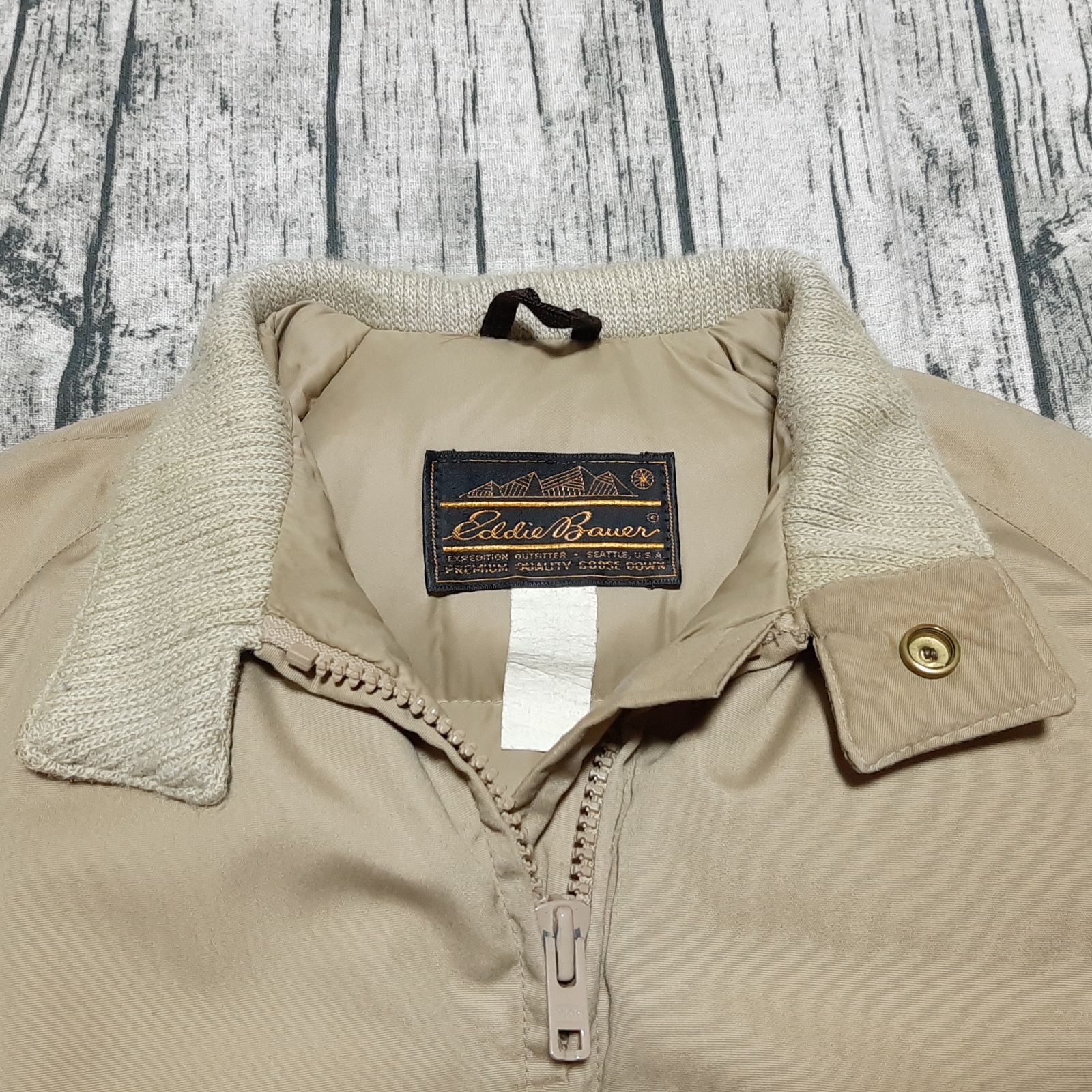 黒タグ前期 70s～80s Eddie Bauer オールパーパス スタンドカラー 