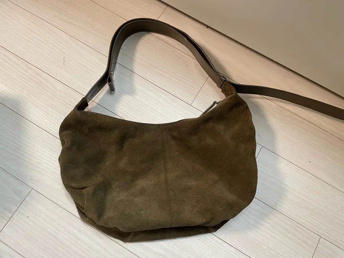 ナッシングリトゥン スウェード HOBO BAG ブラウン ショルダーバッグ 
