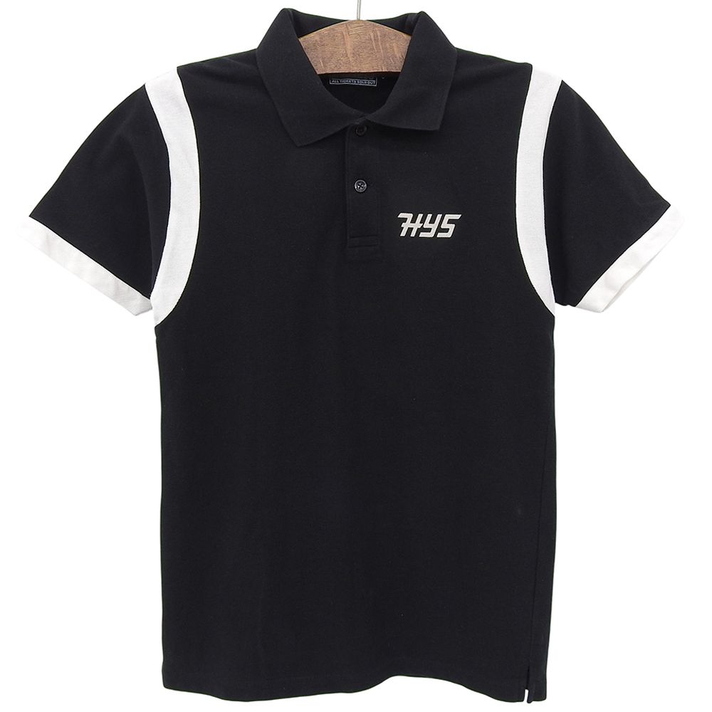 HYSTERIC GLAMOUR 　ブラック　ポロシャツ　XLサイズ HYSTERIC GLAMOUR ヒステリックグラマー HYSTERIC MOTEL ポロシャツ
