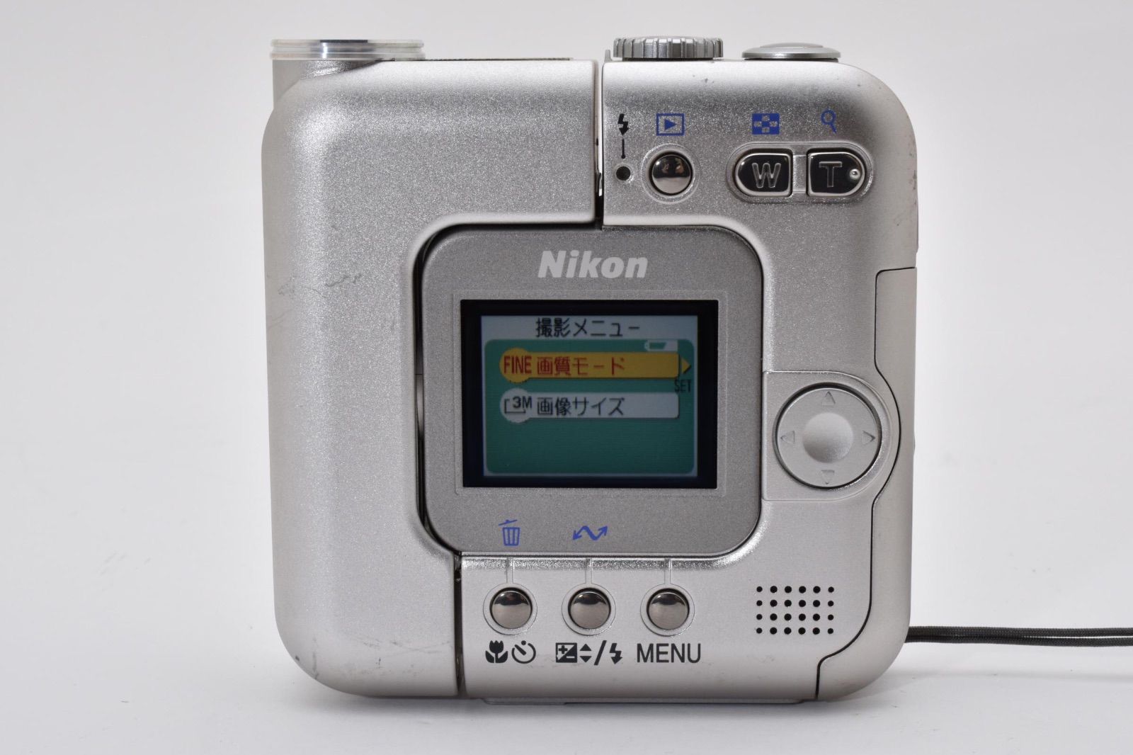 ニコン Nikon COOLPIX SQ シルバー コンパクトデジタルカメラ - メルカリ