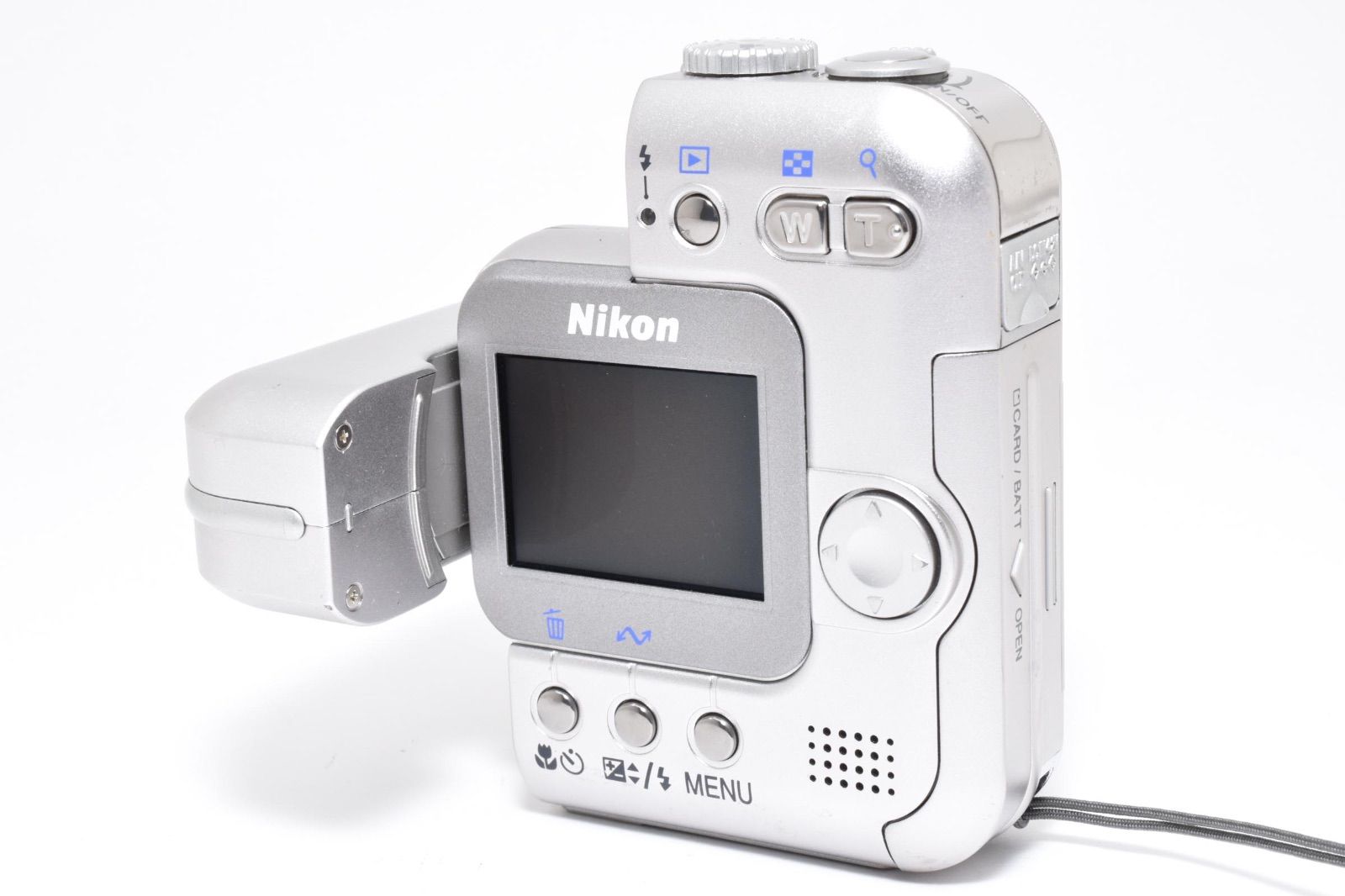 ニコン Nikon COOLPIX SQ シルバー コンパクトデジタルカメラ - メルカリ