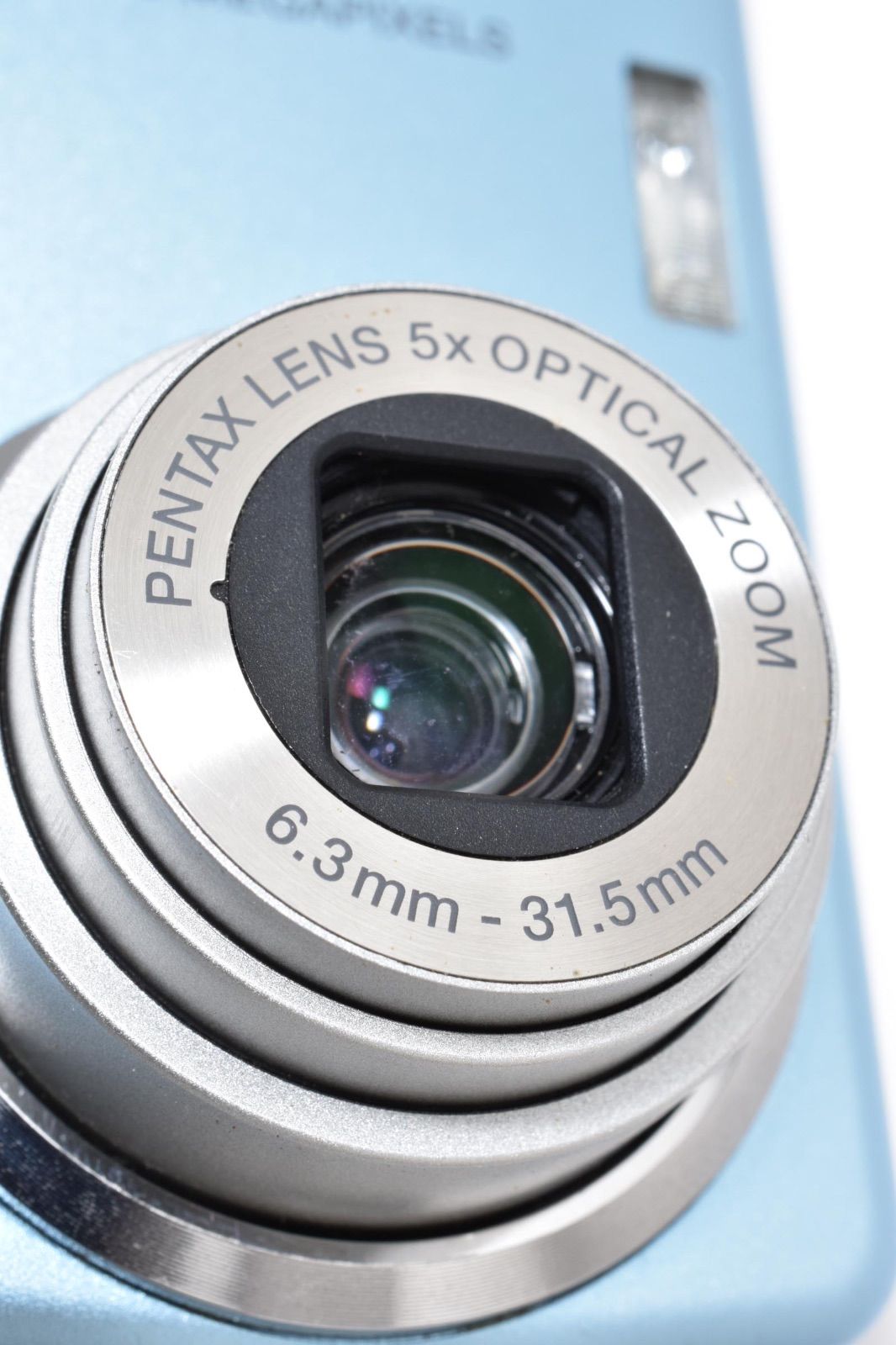 美品】ペンタックス PENTAX Optio M50 ブルー コンパクトデジタル