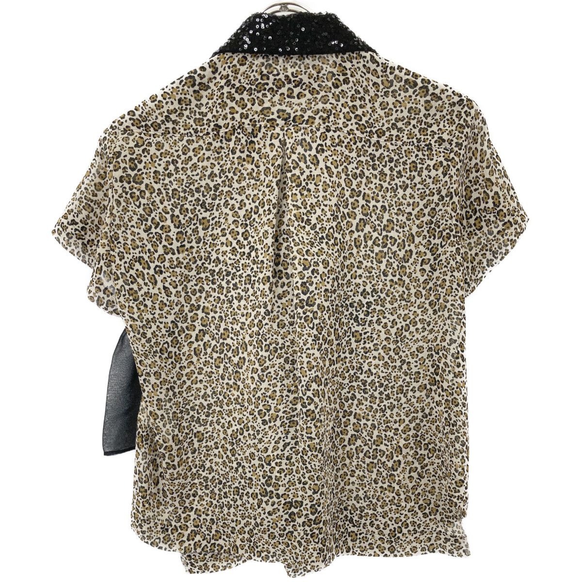 tricotCOMMEdesGARCONS トリココムデギャルソン TI-B031 ﾚｵﾊﾟｰﾄﾞ ﾌﾘﾙ