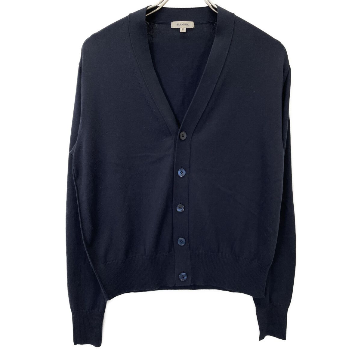 【新品・未使用】BLAMINK クルーネックカーディガン MD.BROWN 36 BLAMINK ブラミンク ﾈｲﾋﾞｰ ｺｯﾄﾝ14G Vﾈｯｸｶｰﾃﾞｨｶﾞﾝ 36 - メルカリ
