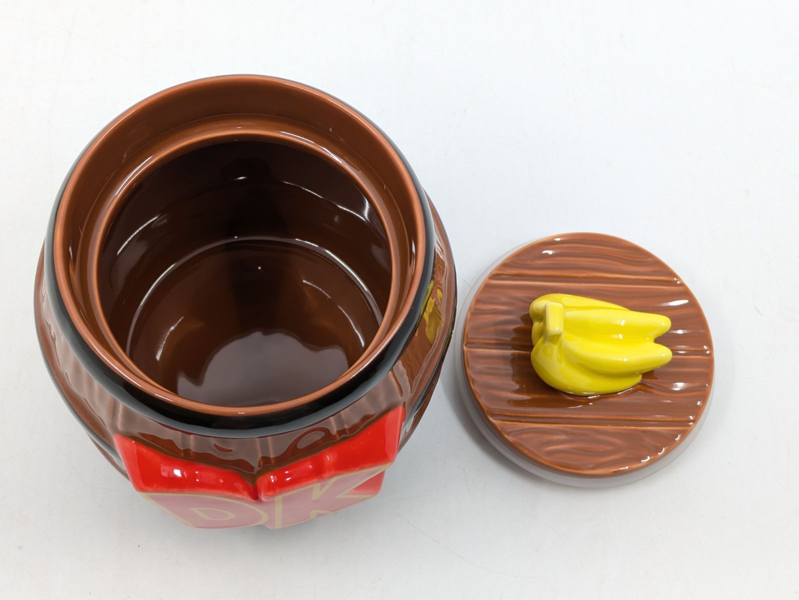 ニンテンドーミュージアム購入】ドンキーコング バナナバレル収納容器