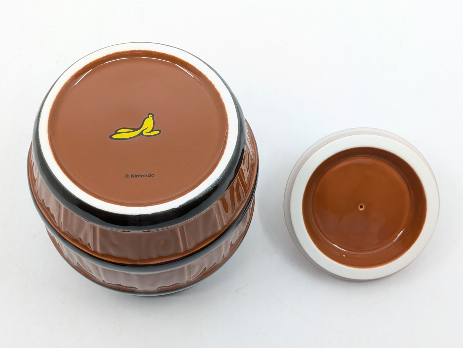 ニンテンドーミュージアム購入】ドンキーコング バナナバレル収納容器