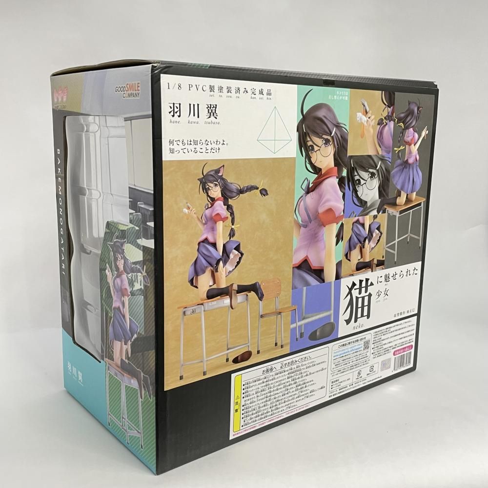 中古】開封・角潰れ)グッドスマイルカンパニー 羽川翼 1/8 GSC版 化