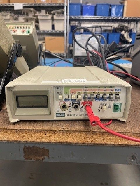Fluke 8050 A Digital Multimeter w Cord