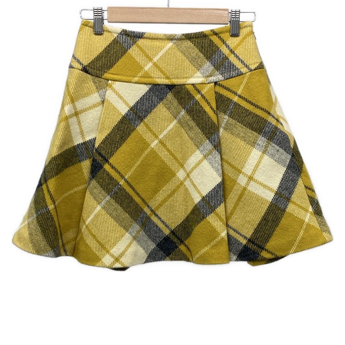 BURBERRY　BLUE LABEL ミニ巻きスカート　 サイズ36 Burberry Blue Label(バーバリーブルーレーベル) ミニスカート サイズ