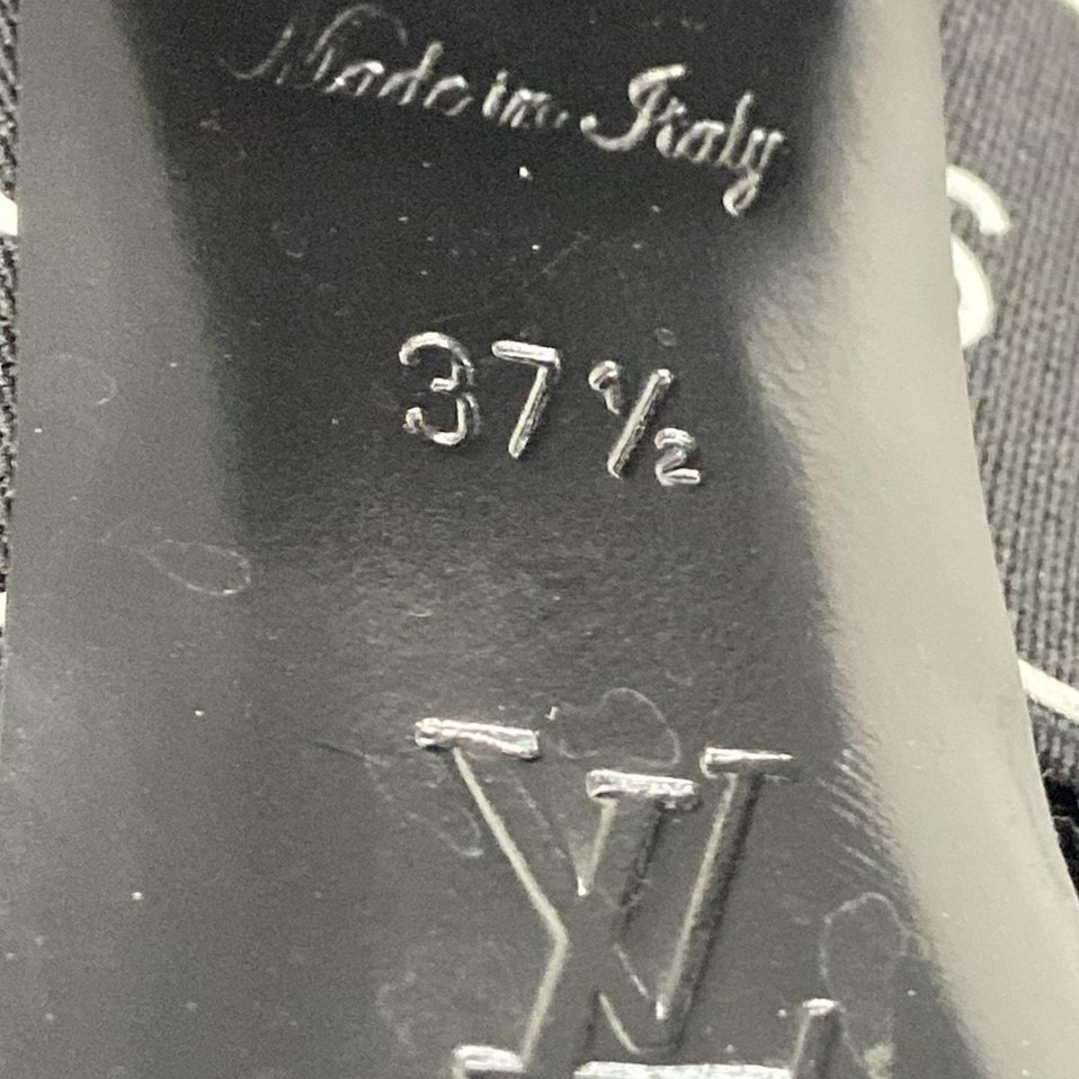 LOUIS VUITTON(ルイヴィトン) パンプス 37 1/2 レディース美品 - 黒