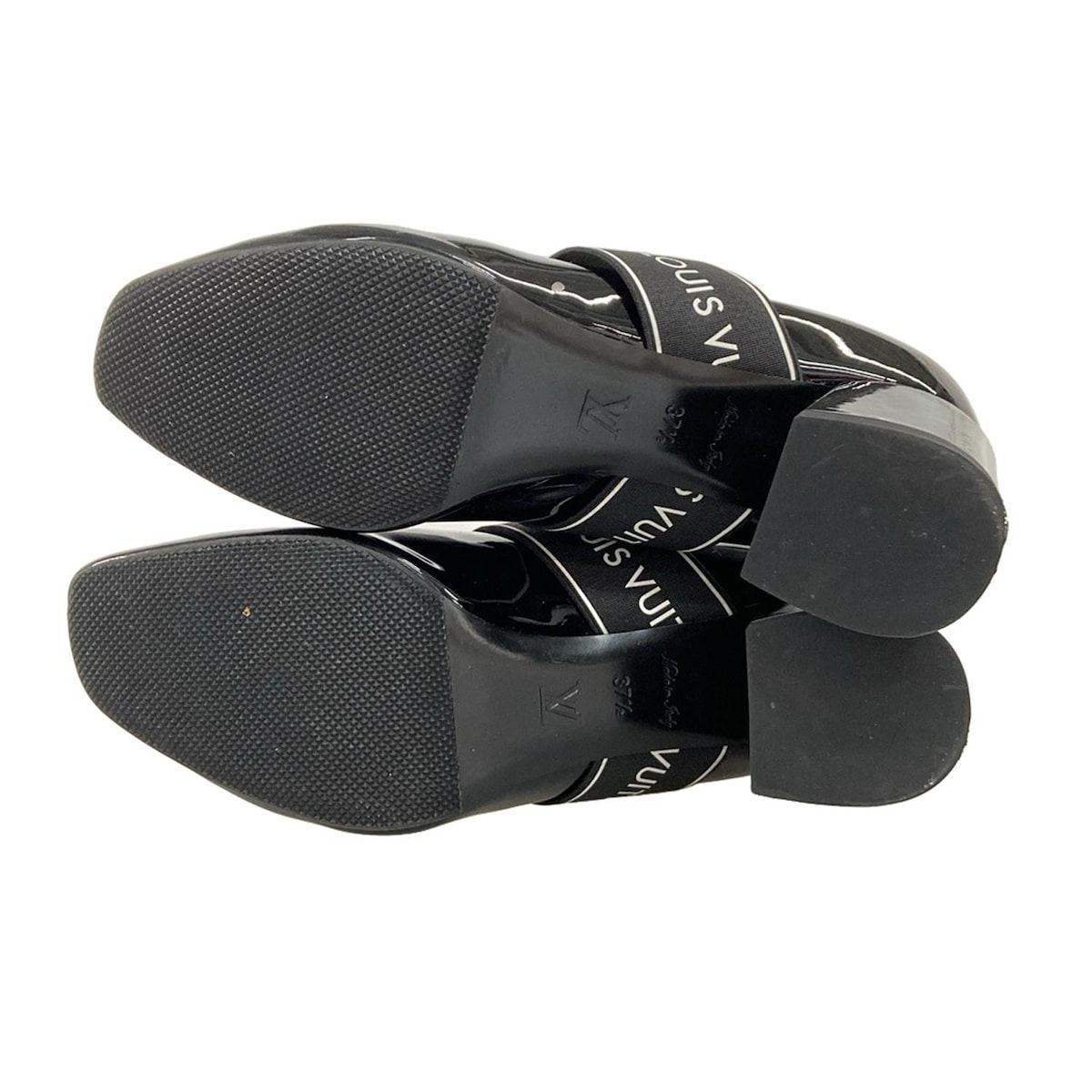 LOUIS VUITTON(ルイヴィトン) パンプス 37 1/2 レディース美品 - 黒