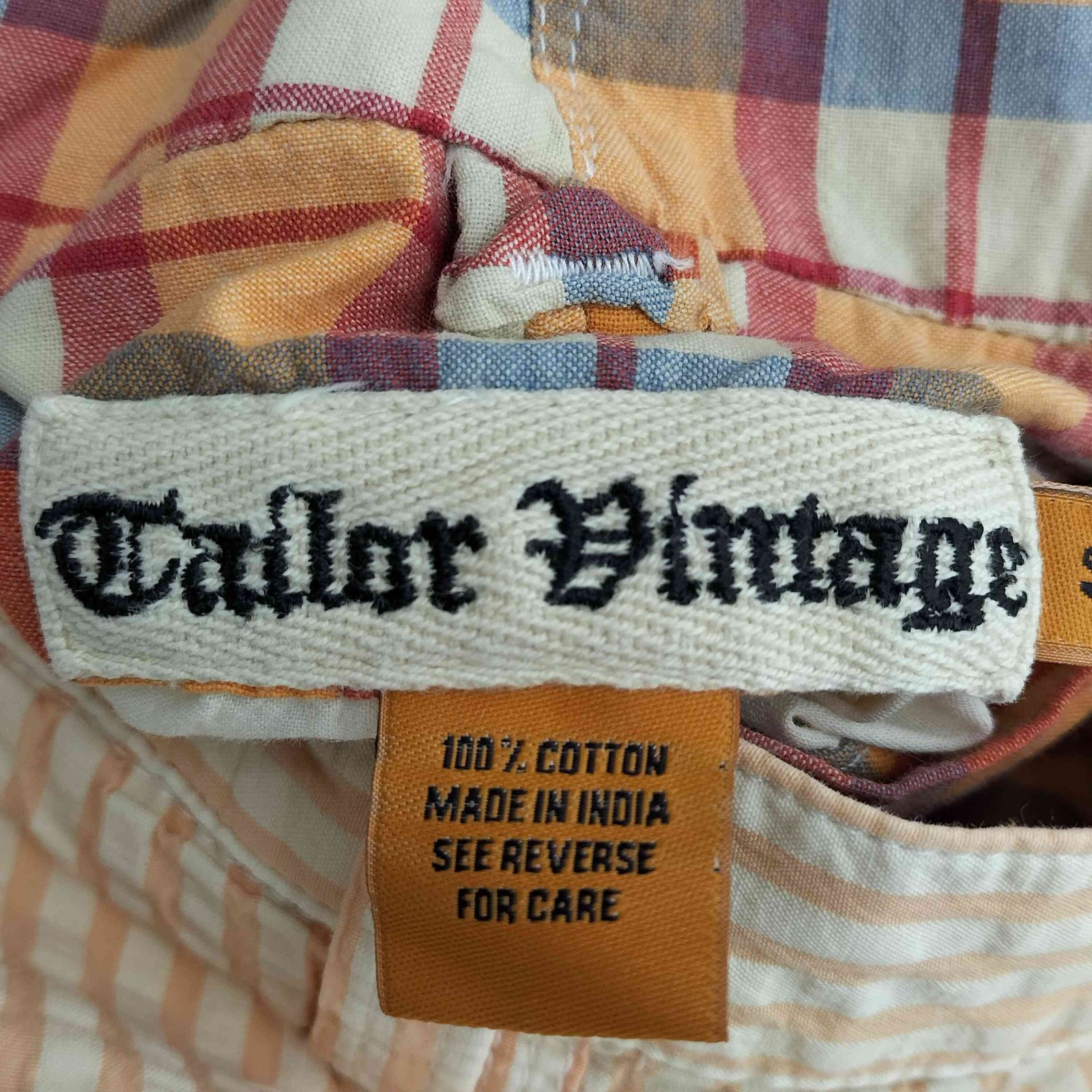 ユーズドフルギ USED古着 00s 裏地チェック リップルストライプ リバーシブル ショートパンツ ショーツ メンズ 40 - メルカリ