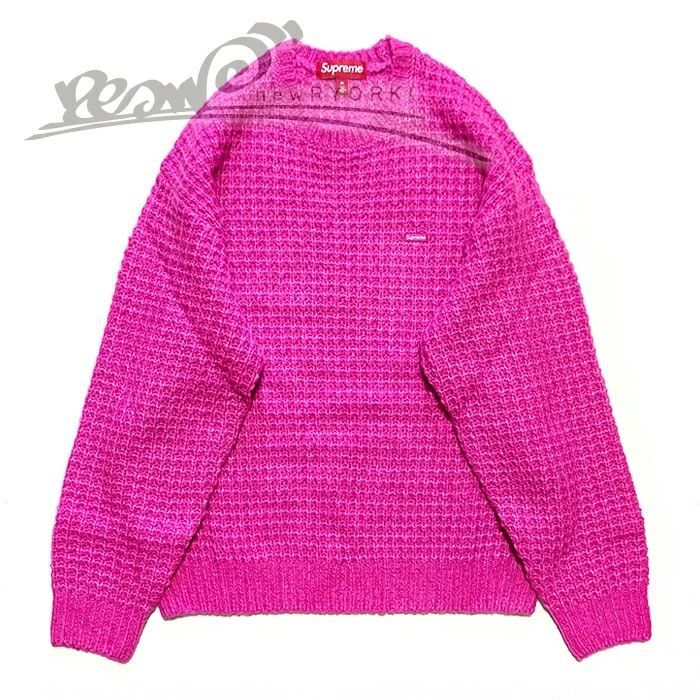 送料無料 メンズ セーター ピンク Supreme シュプリーム Small Box