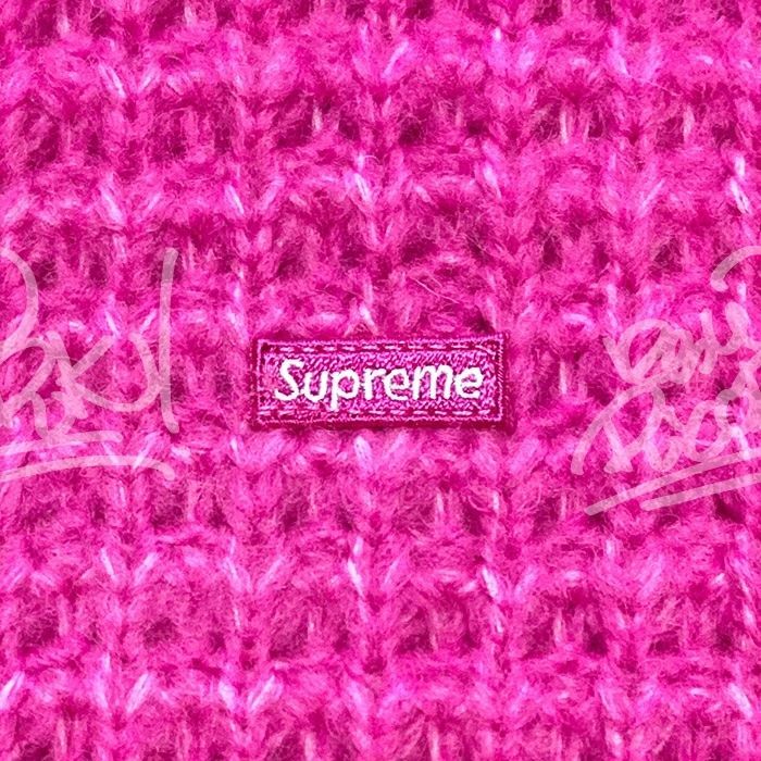 送料無料 メンズ セーター ピンク Supreme シュプリーム Small Box