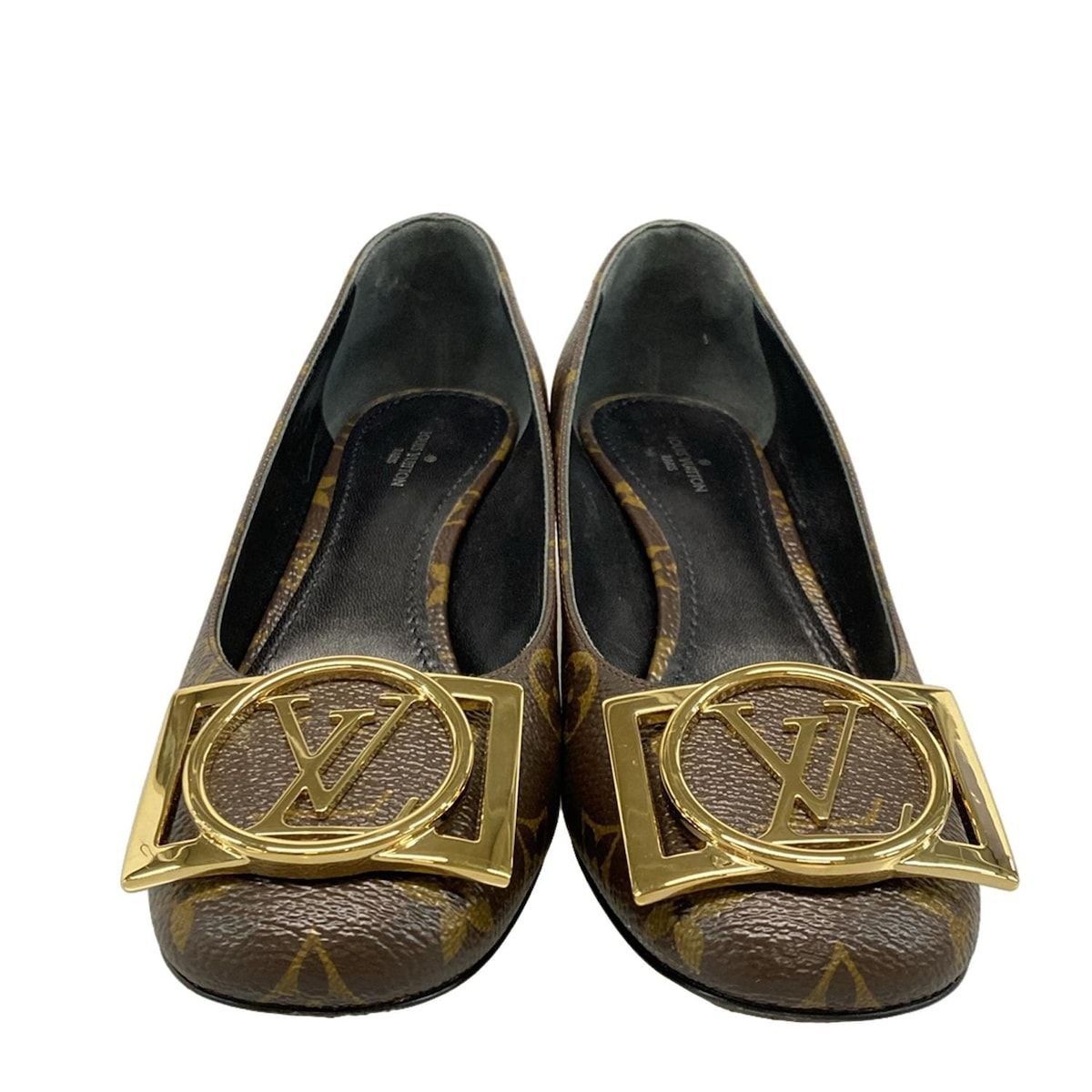 LOUIS VUITTON(ルイヴィトン) パンプス 37 レディース - ダーク