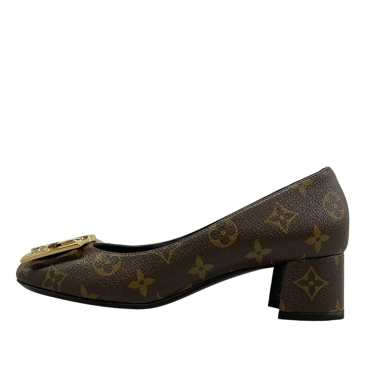 LOUIS VUITTON(ルイヴィトン) パンプス 37 レディース - ダーク