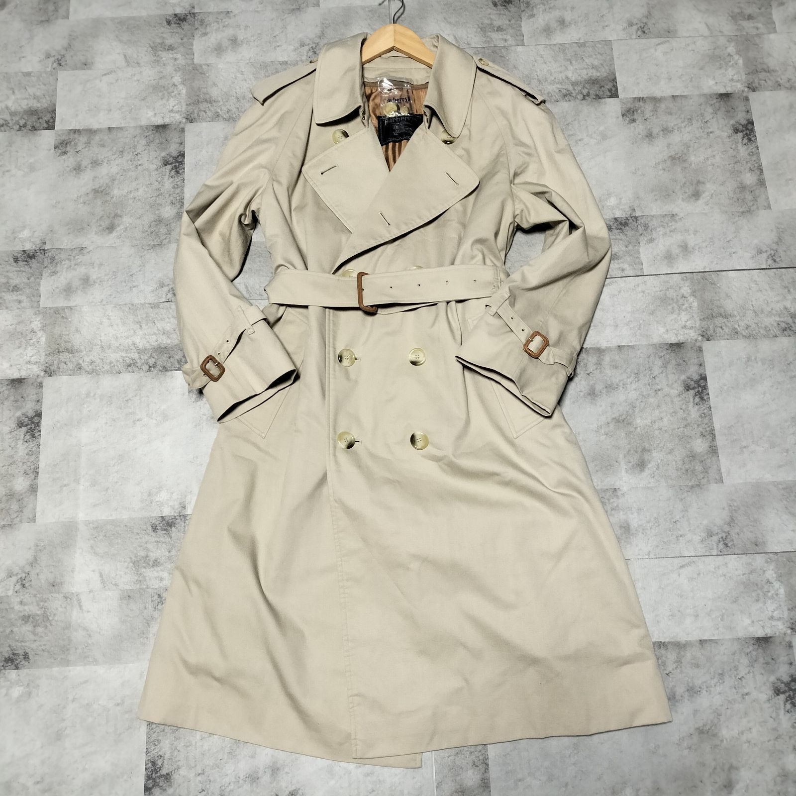 美品】BURBERRYS' ライナー付き トレンチコート Lサイズ相当 ベージュ