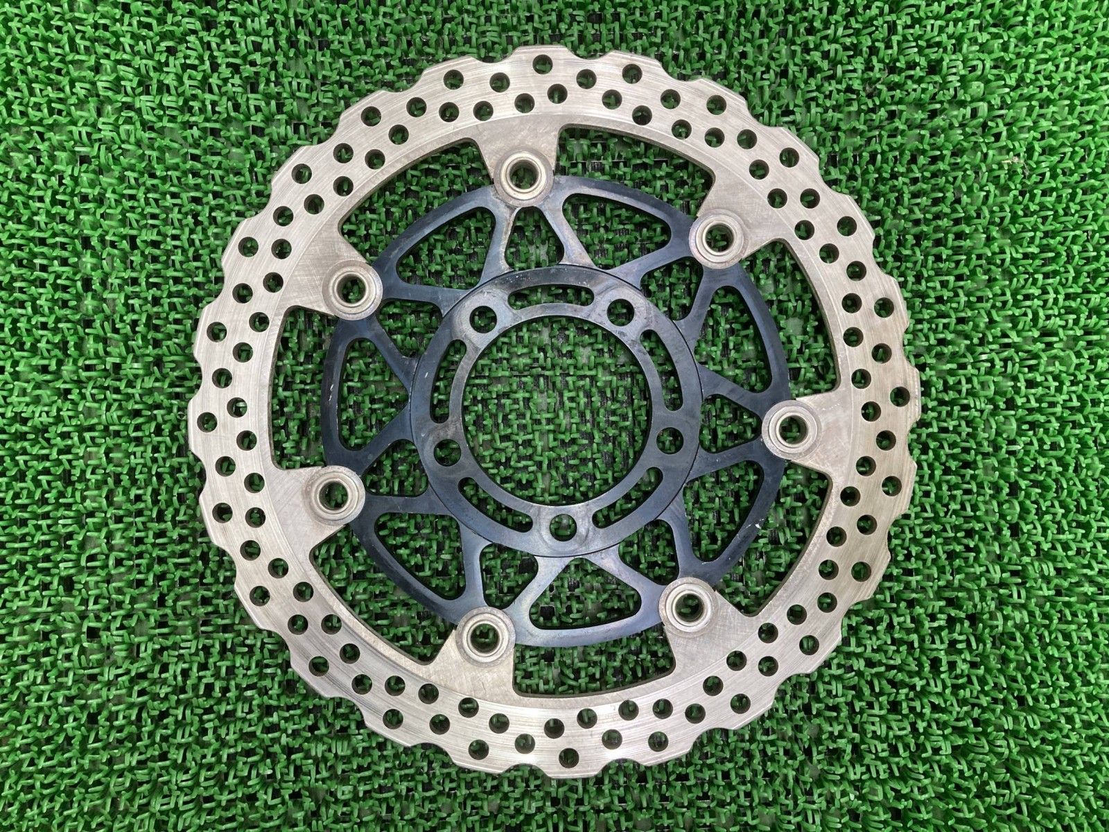 zx-14r ブレーキディスク ZX-14R フロントブレーキディスク 片側 カワサキ 純正 中古 310mm