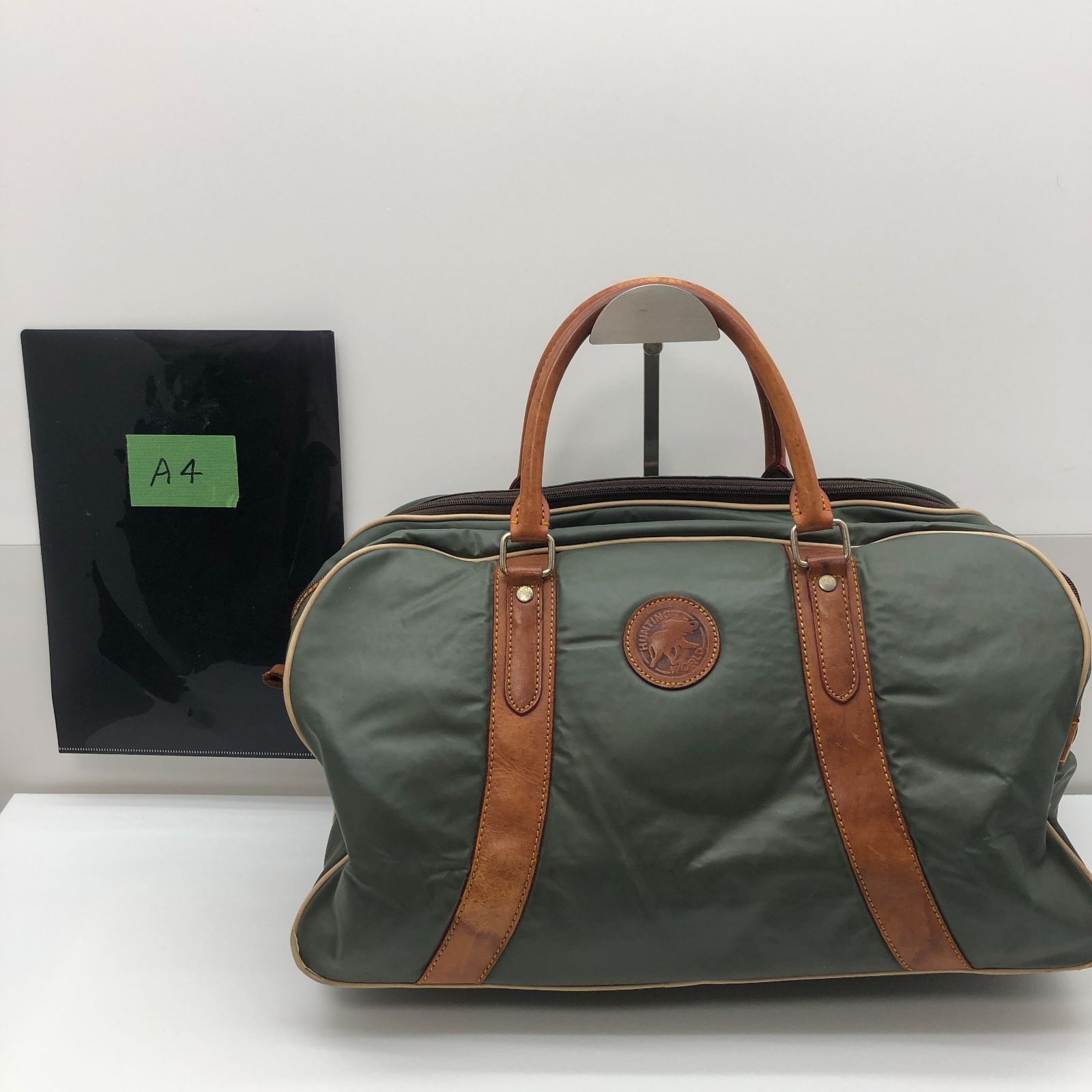 HUNTING WORLD ボストンバッグ グリーン カーキ ハンティングワールド