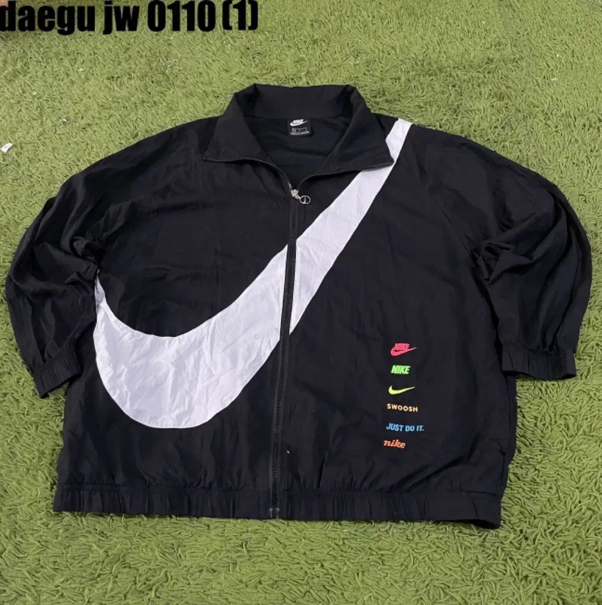 ナイキ ビックスウォッシュ ウィンドブレーカー ブラック L - メルカリ
