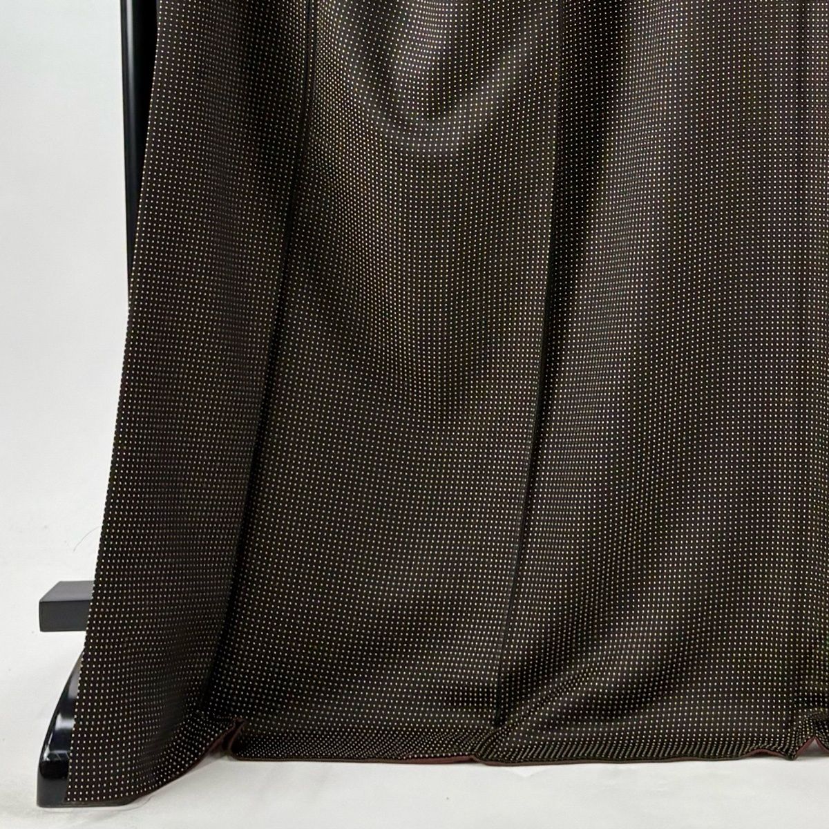 【美品】 お召 身丈156cm 裄丈65.5cm 正絹 逸品 【中古】 訪問着 身丈156cm 裄丈65.5cm M 袷 田村哲彦 落款あり 宝尽くし 松竹梅