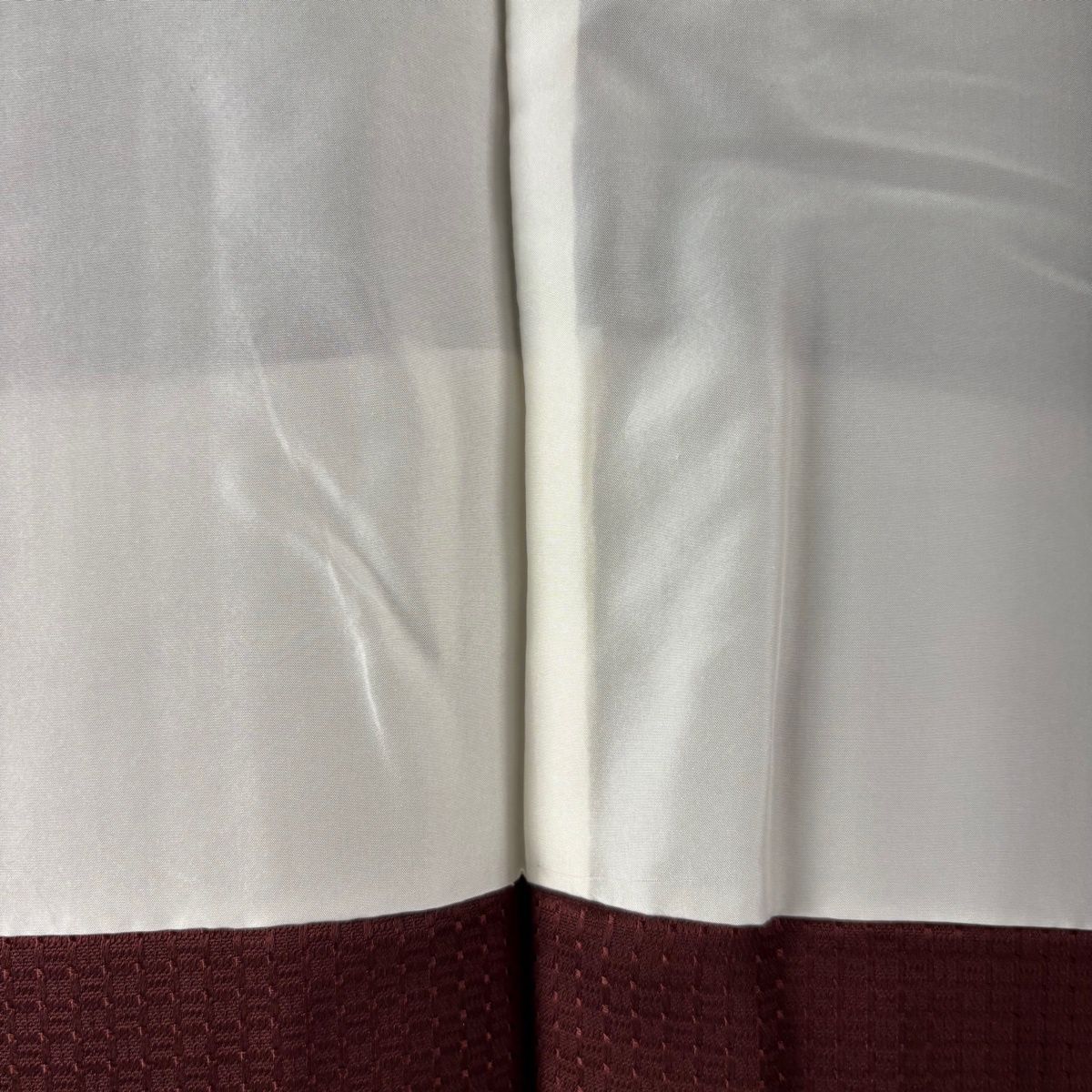 美品】 お召 身丈173cm 裄丈68.5cm L 袷 ドット柄 焦茶色 正絹 逸品