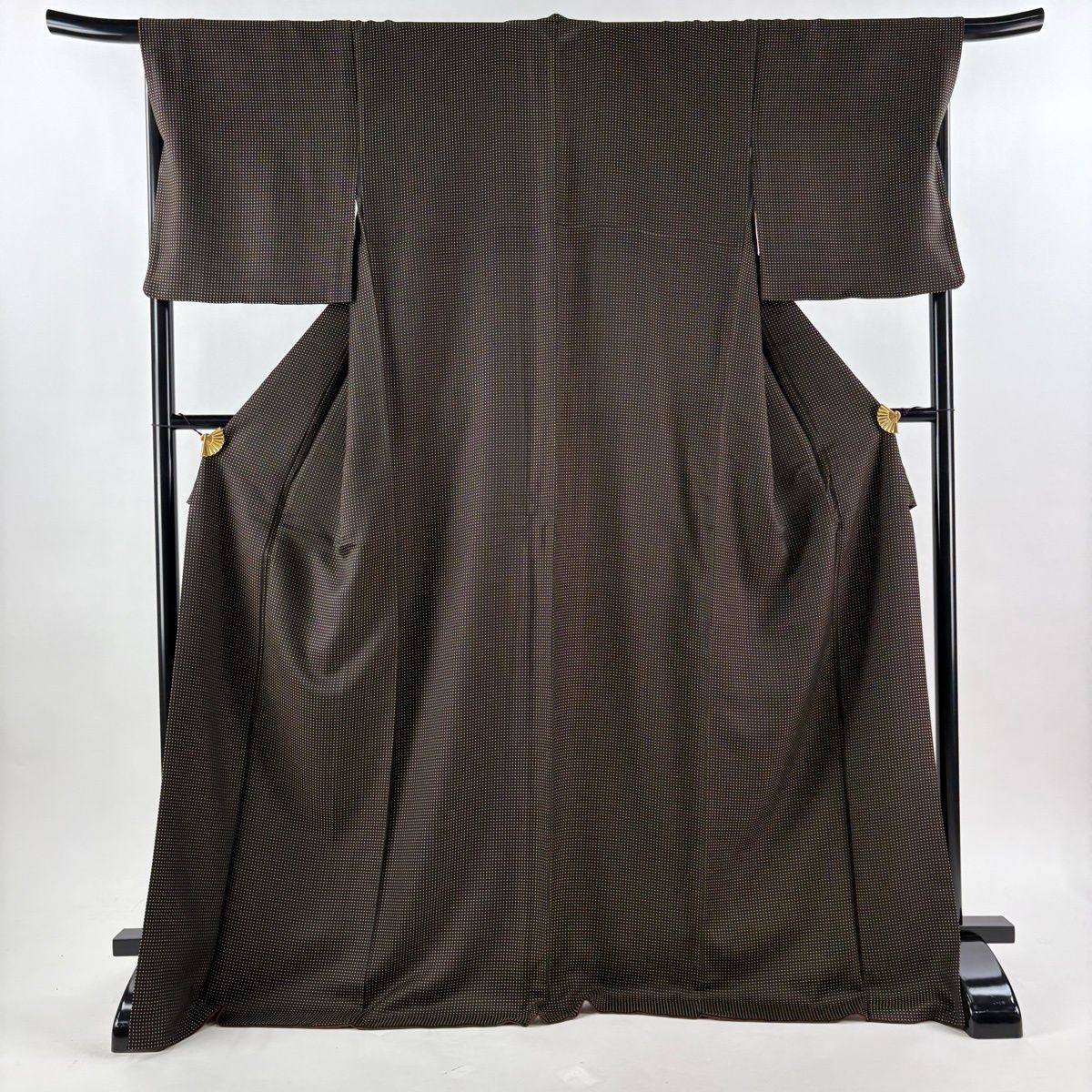 お召 身丈154cm 裄丈63.5cm 正絹 逸品 【中古】 美品】 お召 身丈151.5cm 裄丈66.5cm 正絹 逸品 【中古】の通販 by