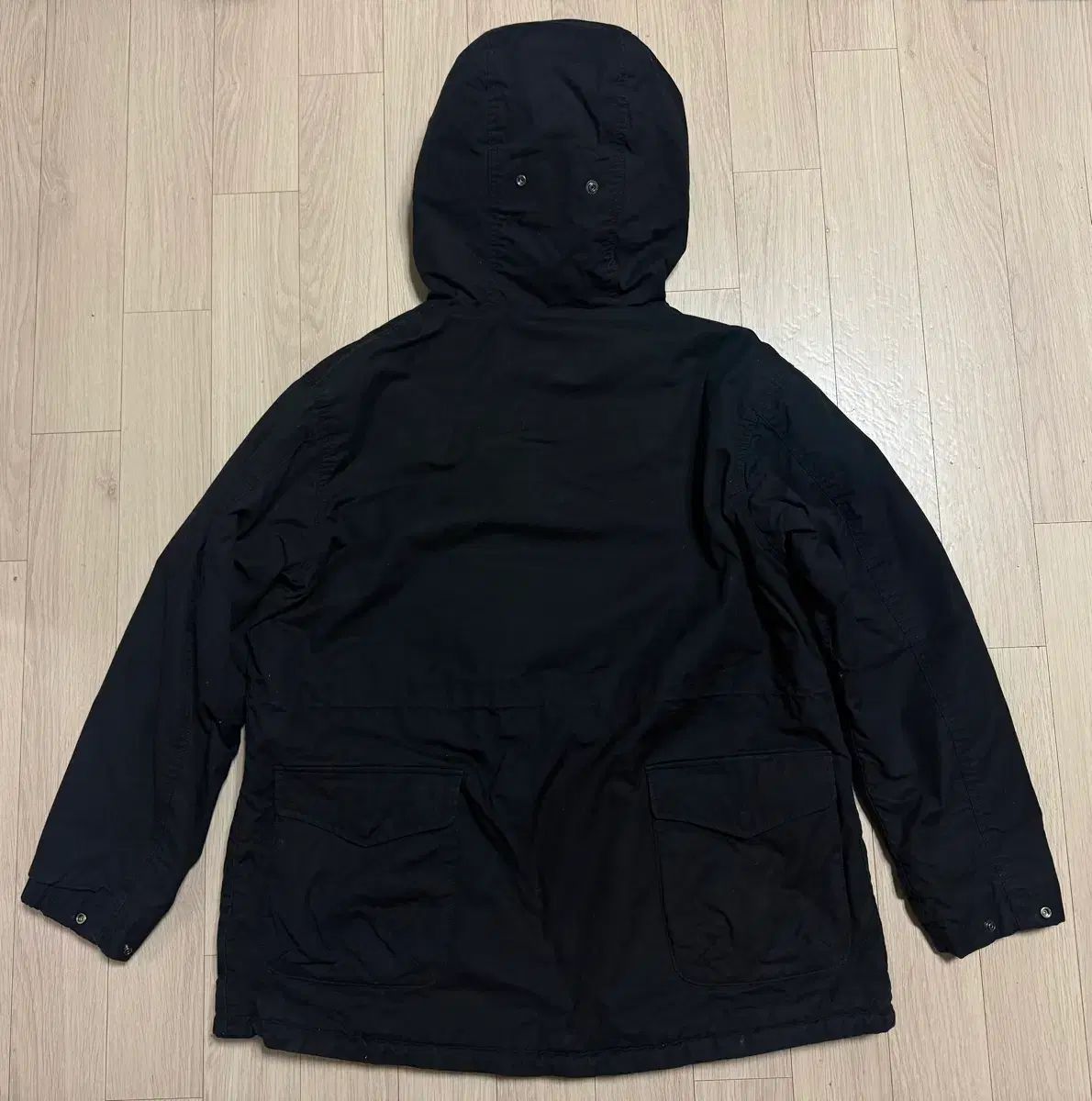 Engineered Garments パフテック ユーティリティジャケット　黒 ユニクロ x エンジニアードガーメンツ パフテック ユーティリティ