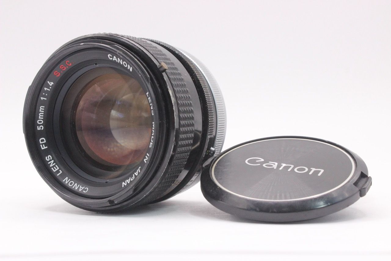 ☆良品☆ Canon キヤノン FD 50mm F1.4 AU5659#0#0004 Canon FD 50mm F1.