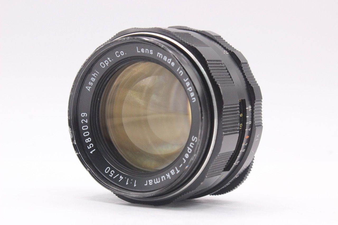☆希少品☆ペンタックス PENTAX Super Takumar 50mm F1.4 前期 8枚玉