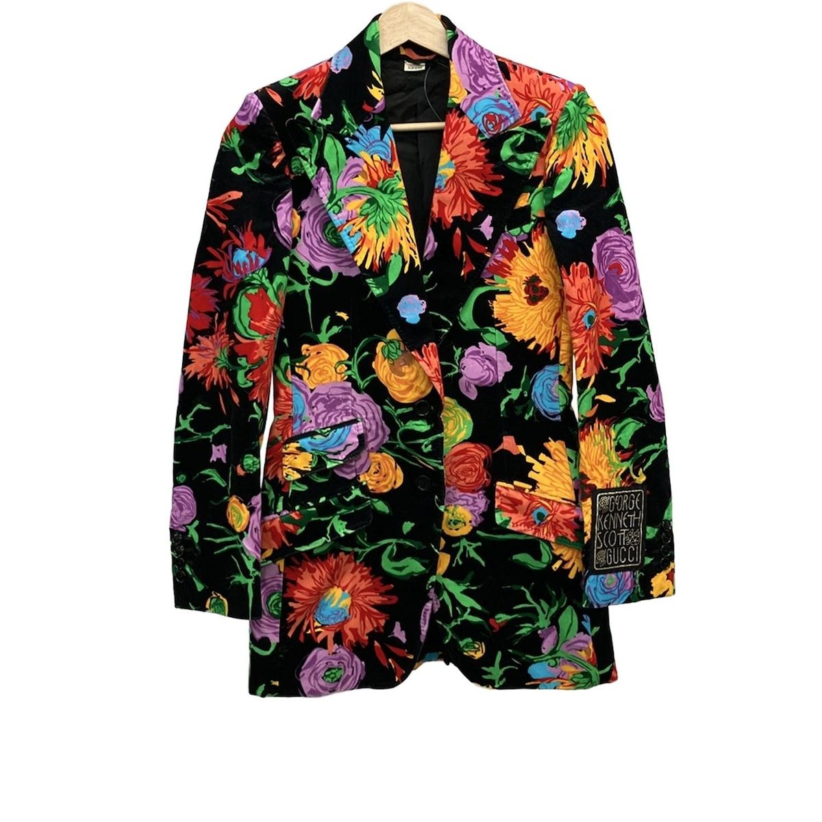 GUCCI(グッチ) ジャケット サイズ36美品 - 652553 ZAGIV 黒×グリーン