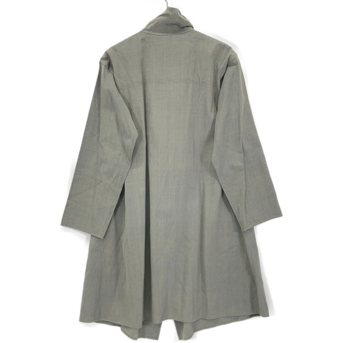 JURGEN LEHL ヨーガンレール ｸﾞﾘｰﾝ系 ｺｯﾄﾝ×ｼﾙｸ 刺繍ﾃﾞｻﾞｲﾝｺｰﾄ M - メルカリ